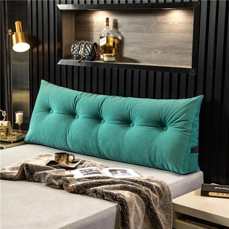 Removable Headboard Pillow Triangle Cushion Backrest Daybed Comfort Rest Waist Cushion Wedge Sleeping Pillow Bedroom Pillows