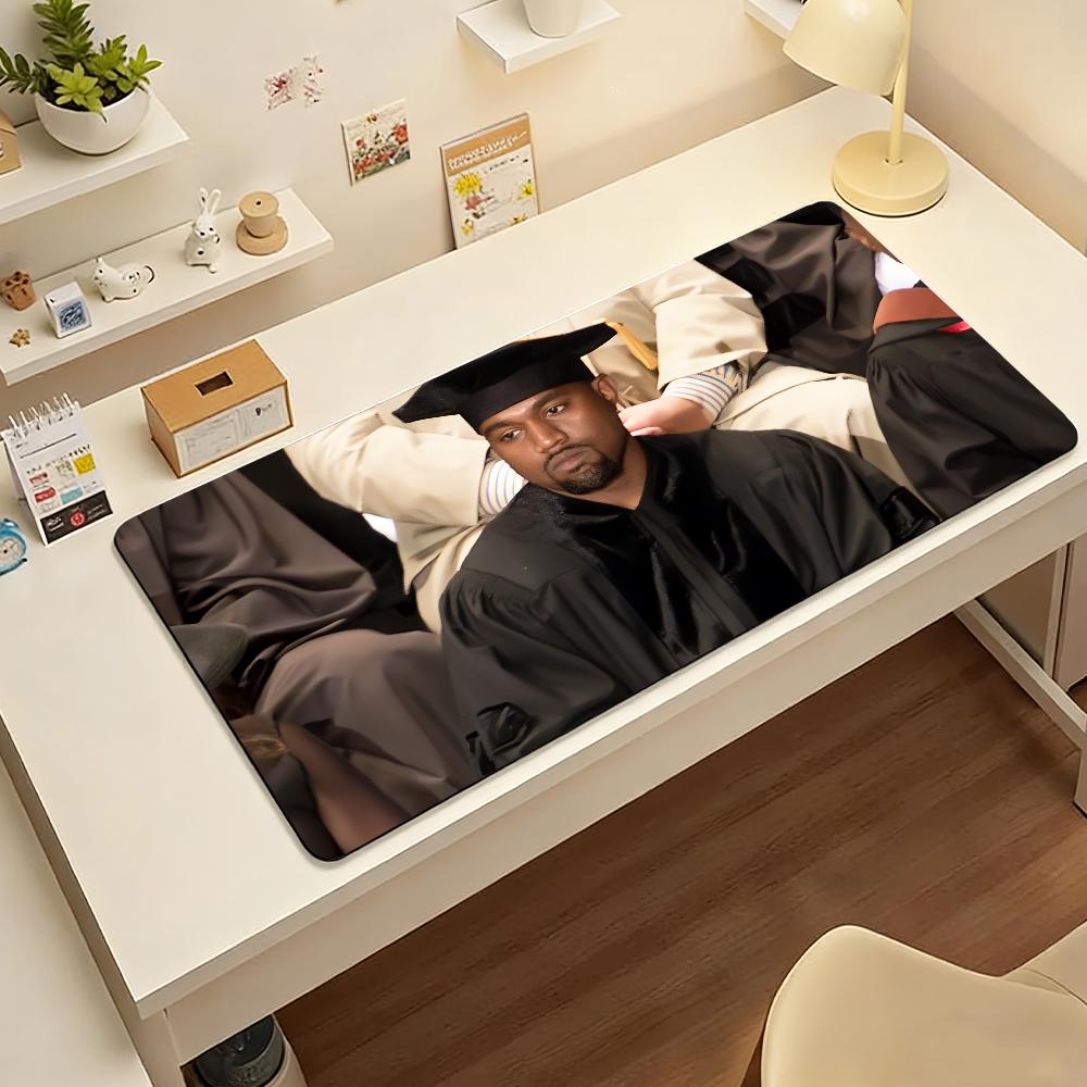 Singer K-Kanye W-West Mouse Pad Computer Laptop Rubber Non-slip Mouse Mat Mousepad Gamers Decoracion Desk Mat