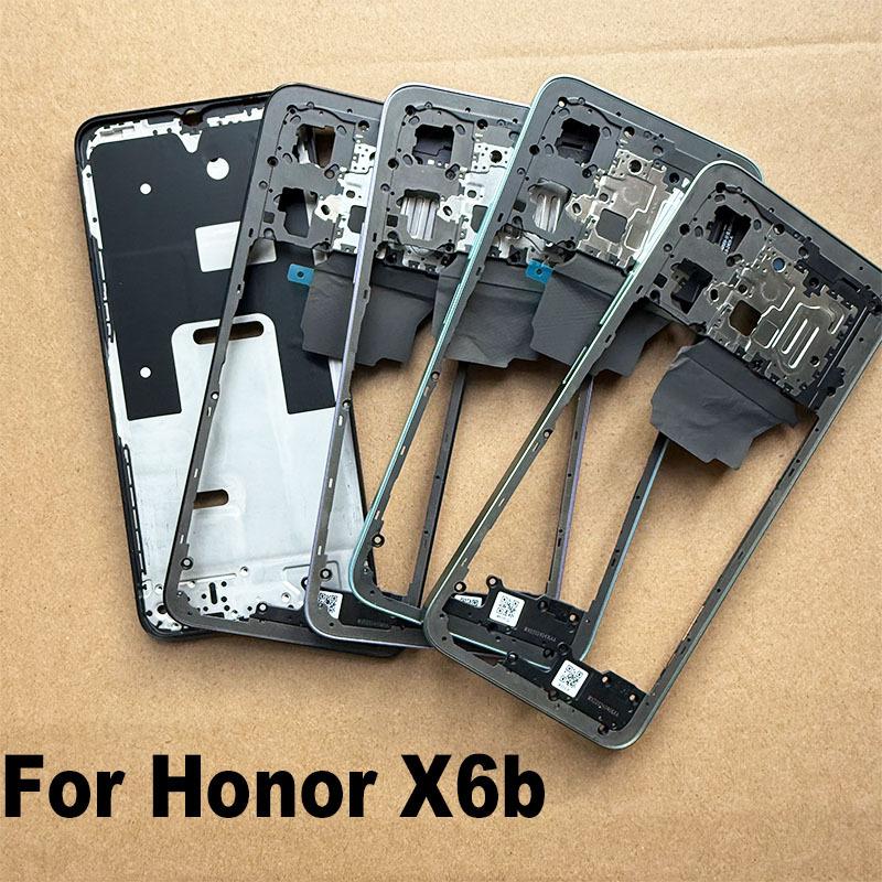 Для Huawei Honor X6b Передняя рамка Пластина LCD Корпус Средняя рама Замена JDY-LX1 JDY-LX2