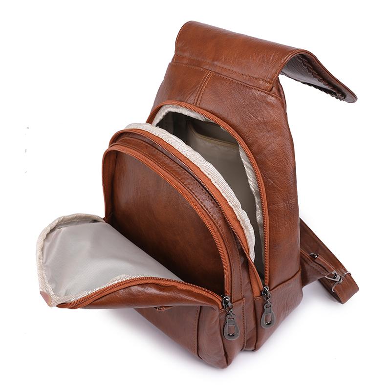 Женская дорожная сумка из мягкой кожи из искусственной кожи в стиле ретро