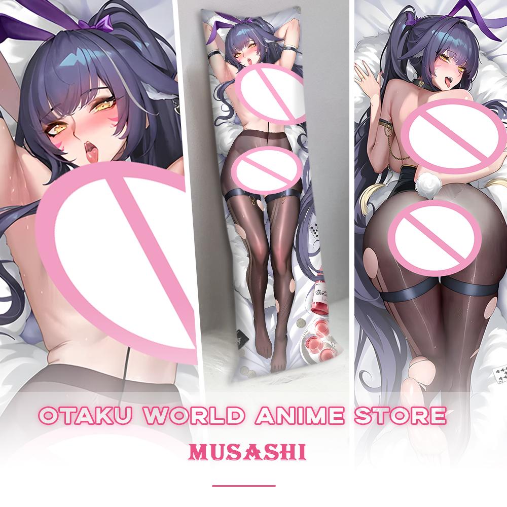 Игра Azur Lane Musashi Dakimakura Аниме Наволочка Постельное белье Украшения Чехол для подушки Обнимающее тело Косплей Реквизит Отаку Наволочки