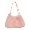 Plush Faux Fur Tote Bag For Daily Use With Soft Texture And Stylish Design