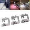 3Pcs/Set Domestic Sewing Machine Foot Presser Rolled Hem Feet For