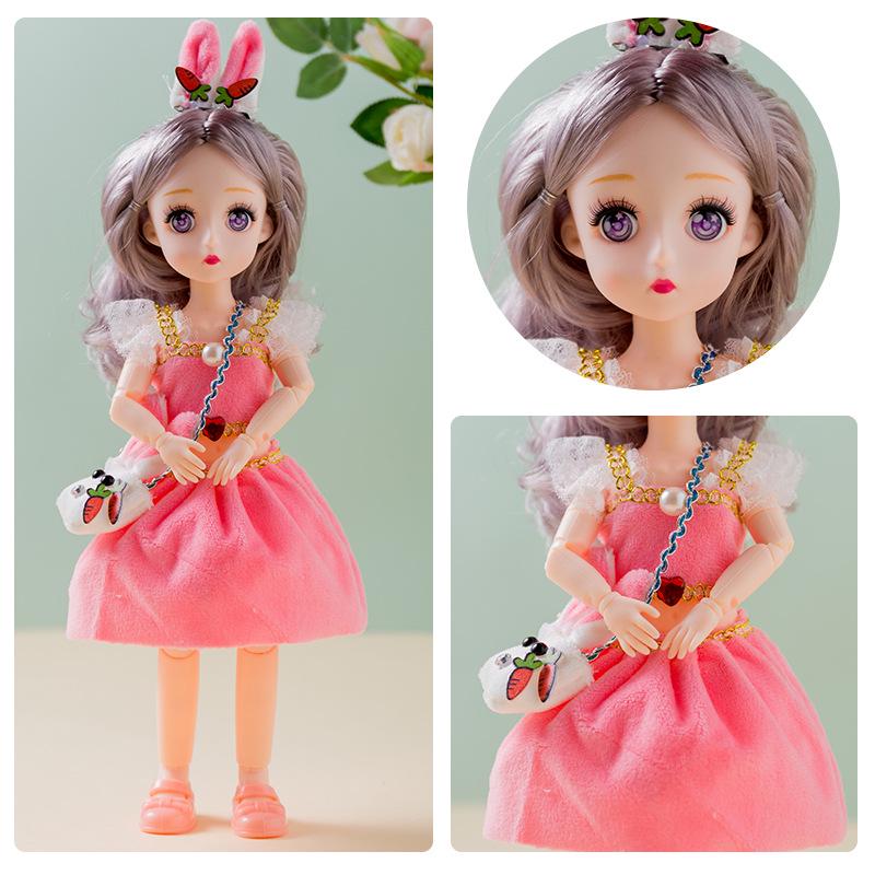 Набор кукол Барби Итянь 30 см: Кукла BJD с музыкой, свадебным платьем и сменой нарядов