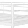 Bunk Bed without Mattress White 90x200 cm Steel