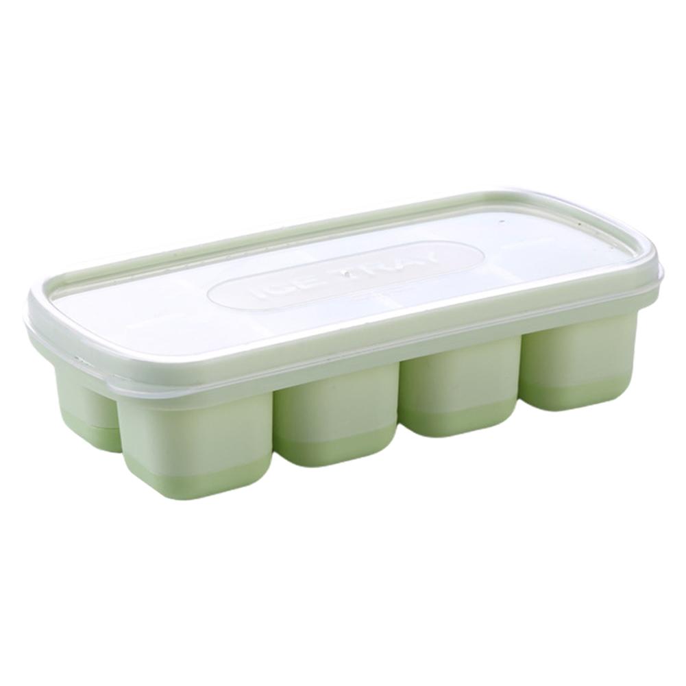 Simple Ice Tray Eight-Compartment Fruit Box Storage Box