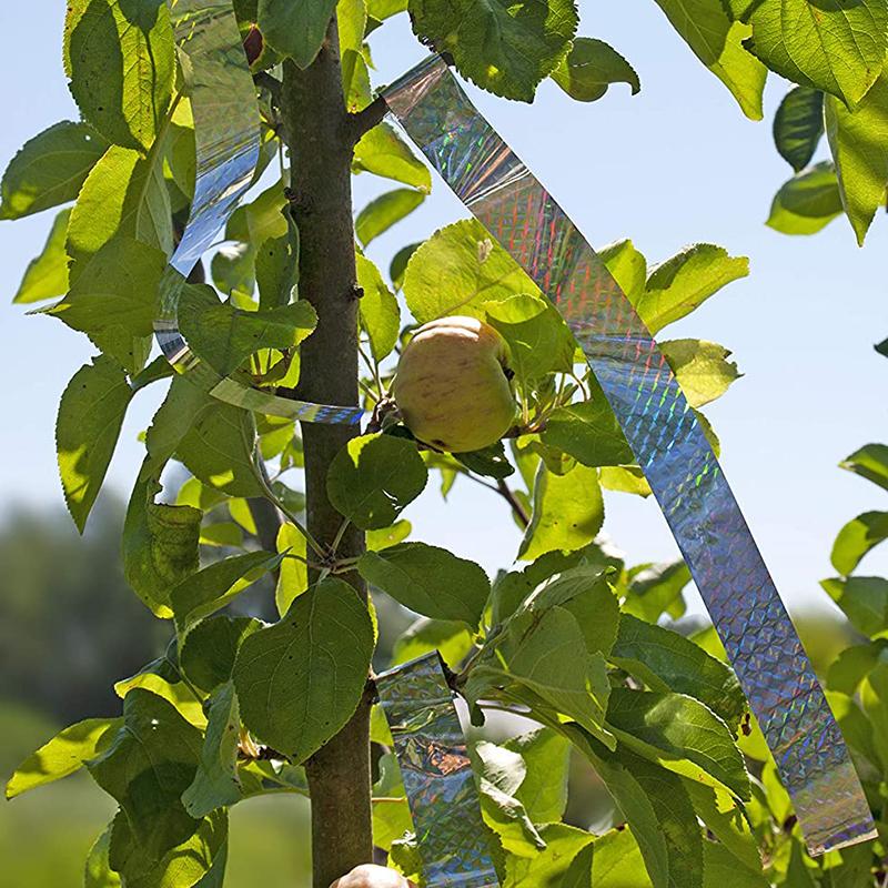 Лента от птиц для садовых голубей, нетоксичный отпугиватель, лента, ремень, лазер, сильный отражатель, отпугивающий звук