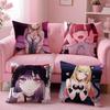 Anime MMy Dress Up Darling Cushion Cover Plush Fabric Soft DoubleSided Printed Sofa Warm Winter Home Gift Pillow Cover