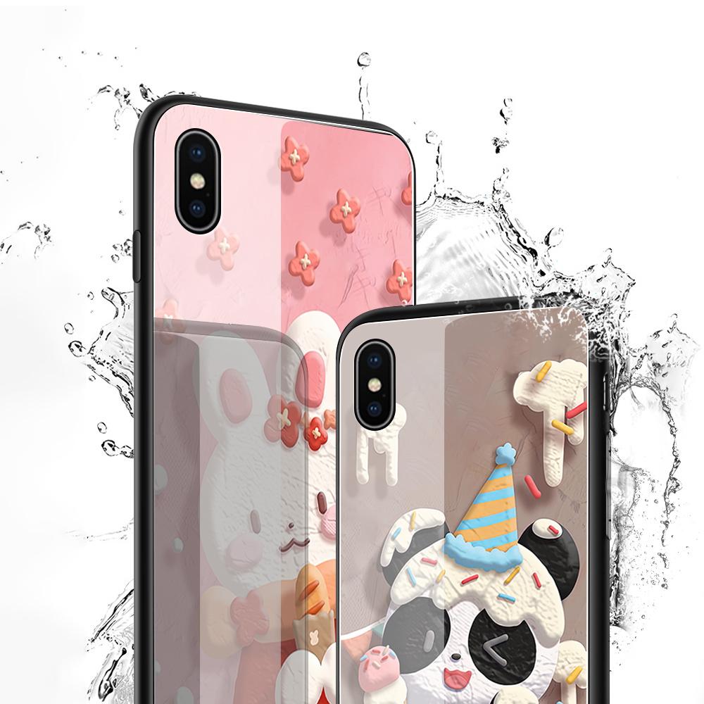 Чехол для телефона из закаленного стекла для Samsung A12 A16 A32 A53 S20FE S23 S25 Honor20 X6A 90Lite 9X Huawei Y9Prime2019 P30Lite Мягкий край Ударопрочный Гладкий чехол