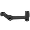 1pcs Bike Disc Bicycle Brake Mount Caliper Adapter PM A-F180 IS B-F203/R180 (B-F203/R180 Black)