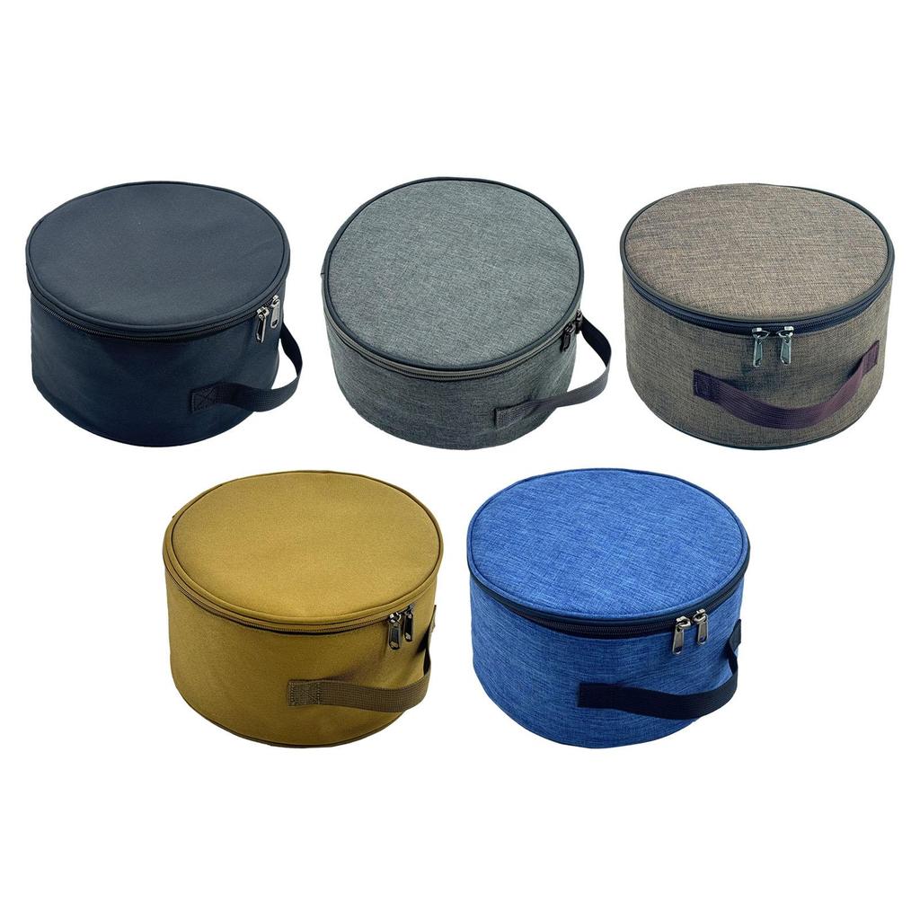 Foldable Fan Storage Bag Portable Camping Gear Organizer Dustproof Makeup Bag