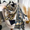 Winter Elegant Cashmere Scarf For Women Paisley Wrap Female Pashmina Luxury Brand Poncho Thick Blanket Cozy Bufanda Echarpe