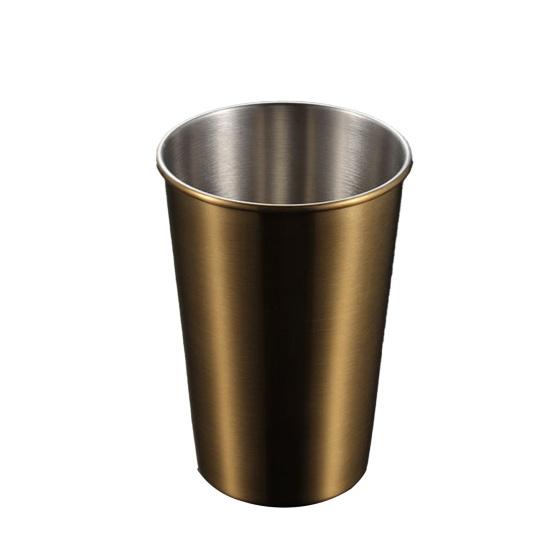 Stainless Steel 230/350/500ml Beer Cup Easy To Clean Comfortable Grip Drinking Home Accessory