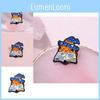 Adorable Cartoon Cat Design Brooch Unique Decorative Pin For Creative Fashion Enthusiasts
