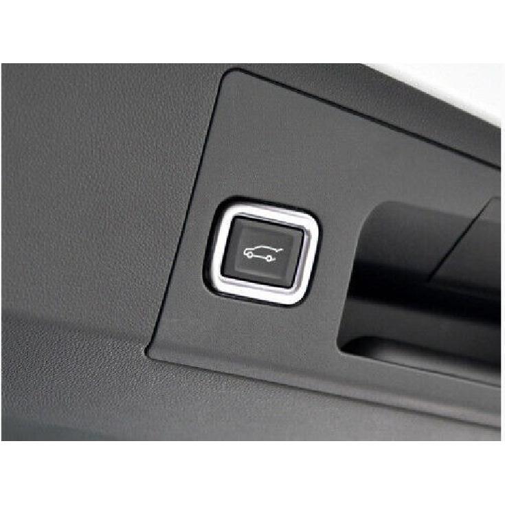Cover Trim Matte Silver For Cadillac XT5 2016-2020 Back Door Tailgate Switch ABS