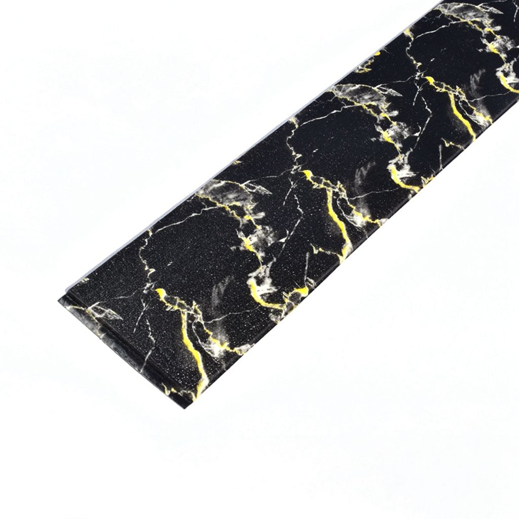 Peel & Stick Водонепроницаемый домашний декор Настенная отделка Линия Угол Талия Плинтус Бордюр Наклейка на стену