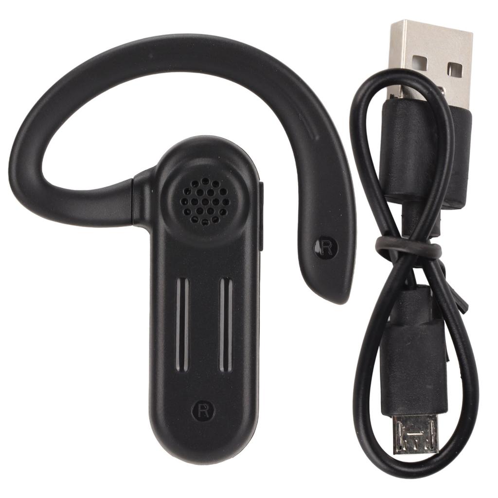 Bluetooth 5.2 Headset Earhook Design LED Digital Display Bluetooth Wireless Earphones for Business
