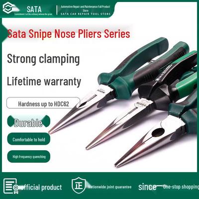 SATA Плоскогубцы с удлиненными губками 8\" Немецкий импорт и 6\" Японская модель, Экономия усилий 70101A/70121A/72401B/72401