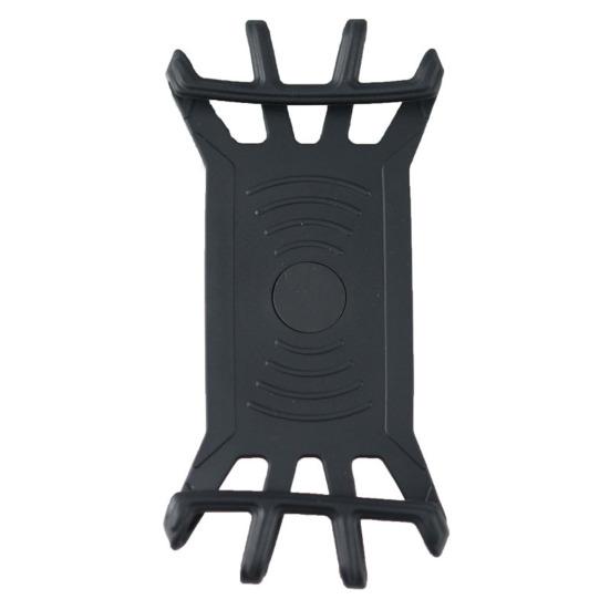 Bicycle Phone Holder Silicone Band for Garmin Computer Interface Adjustable Anti-slip MTB Mountain Road Bike Scooter Mobile Cell Phone Mount