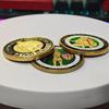 1 шт. Позолоченная сувенирная монета рыцаря-тамплиера, коллекционная подарочная коллекционная памятная монета «Крест Христа»