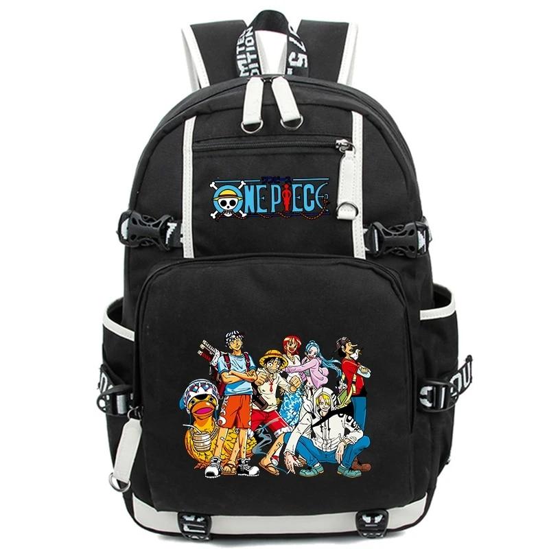 Аниме цельный школьный рюкзак для мальчиков и девочек, детский подростковый рюкзак с героями мультфильмов, водонепроницаемая школьная сумка Mochilas