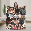 Katseye Kpop Girls Мягкое одеяло Детское плюшевое плед Уличный тренд Гостиная Фланелевая покрывало Чехол на диван-кровать