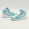 DO5047-411 Nike Air Jordan 1 High KO Выбеленный Аквамариновый Синий Белый Мятно-Зеленый (Мужской)