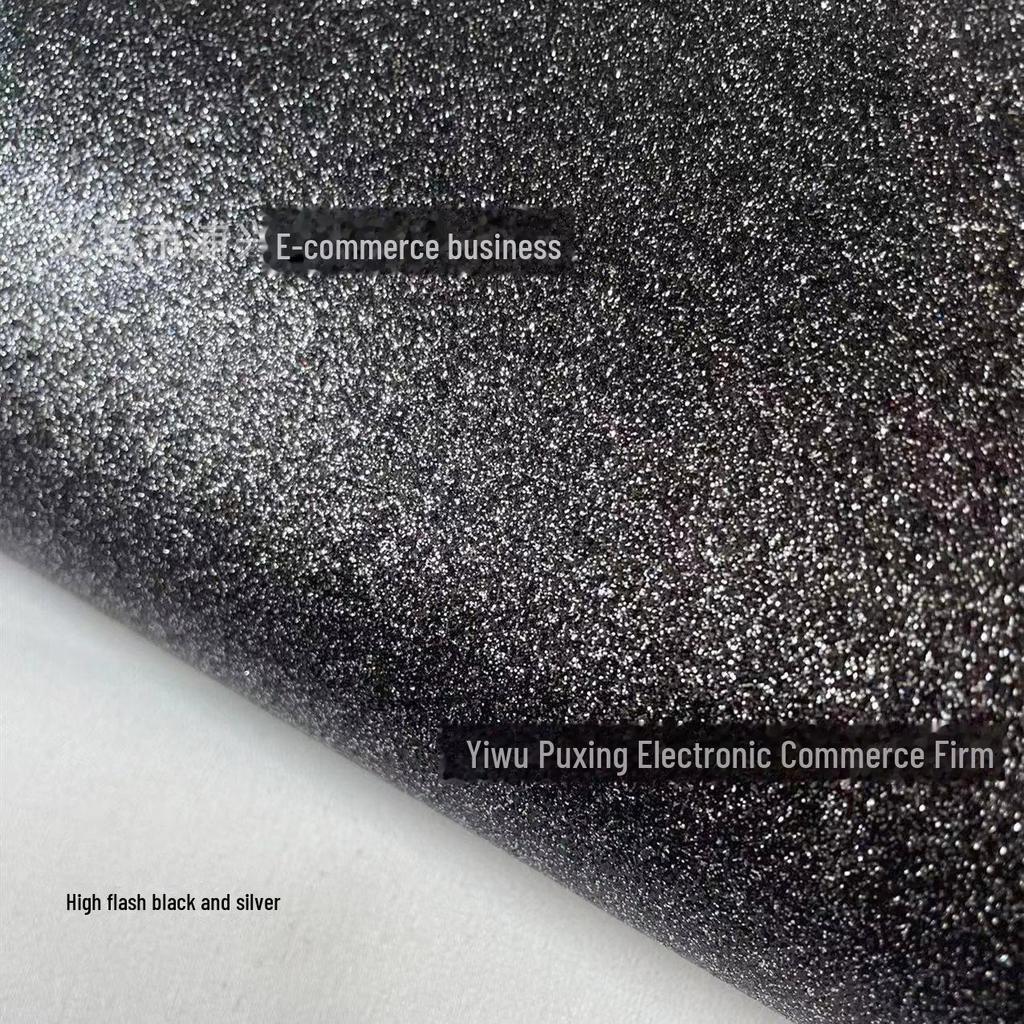 Блестящая ткань из искусственной кожи с градиентной радугой и золотисто-серебряными блестками