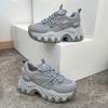 Ins корейская версия кроссовок для пап на платформе 2025 весна новые уличные кроссовки для бега для студентов увеличивают высоту и досуг 1942