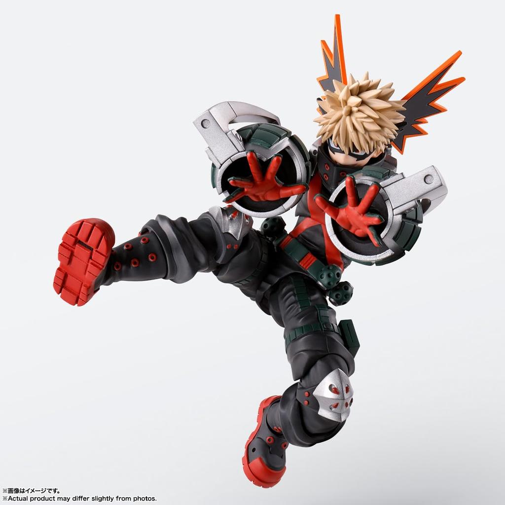TAMASHII NATIONS Моя геройская академия Бакуго примерно ПВХ АБС раскрашенная фигурка S.H.Figuarts Кацуки, 145 мм, и