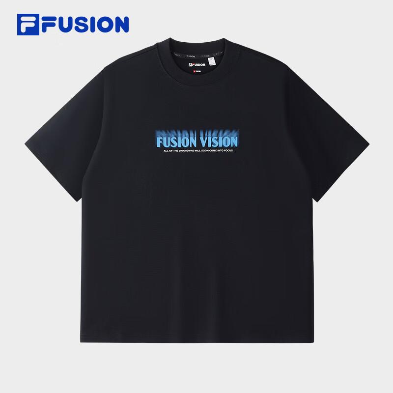 FILA FUSION Couple Casual Cotton T-Shirt