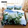 Gardenia Bedding Set Duvet Cover Set 3d Bedding Digital Printing Bed Linen Queen Size Bedding Set Fashion Design