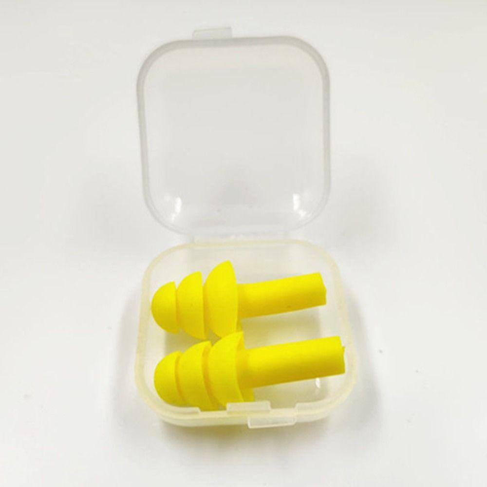 10 цветов беруши с коробкой водонепроницаемые принадлежности для плавания и дайвинга новые средства защиты слуха от храпа плавание