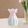 Elegant Vase European Decor Desktop Centerpiece Art Minimalist Modern Flower for