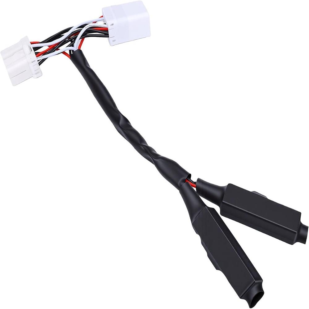 ABS LED Load Resistor Hyper Flashing Fix Motorcycle Plug-In Equalizer for Elecra Glide 1997-2012