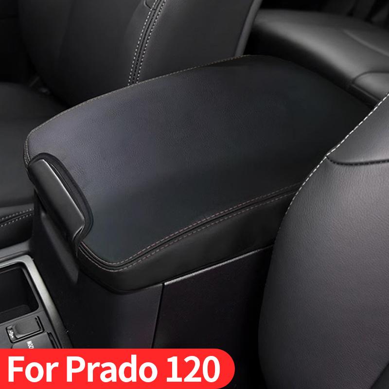 Применимо к Toyota Land Cruiser Prado 120 Lexus GX470 Подлокотник Ящик-холодильник Кожаный чехол Модификация с 2009 по 2003