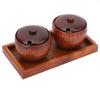 1 Set Matching Mini Spice Spoon Storage Jar Support Tray Included Organizer Set  Barbecue Seasoning