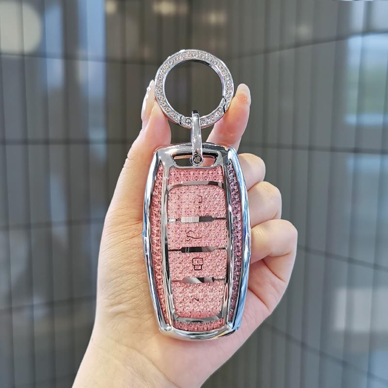 Car Key Case Cover Shell For Haval H6 Third-Generation M6Plus Second-Generation F7X Red Rabbit F5 H9 H8 H7 H4 Car Key Bag