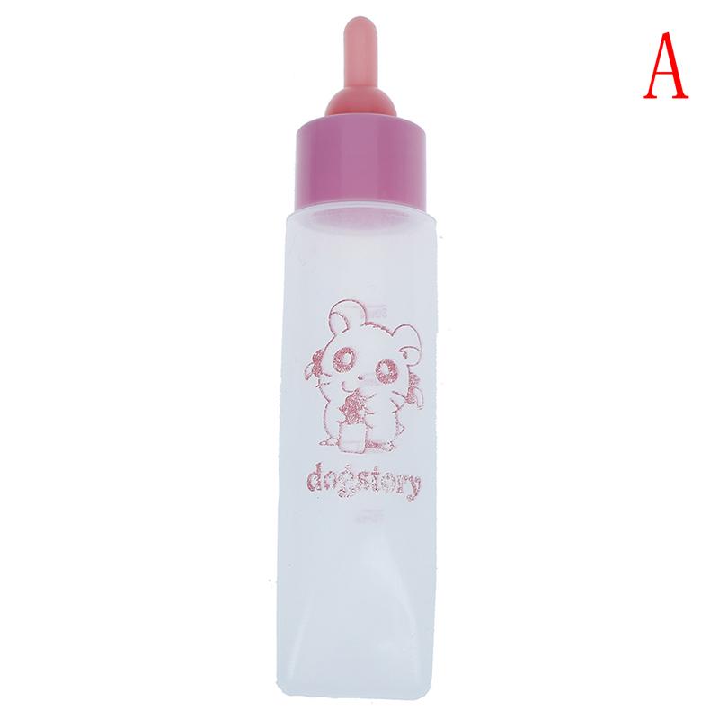 Бутылочка для кормления домашних животных, силиконовая соска, детский хомяк, новорожденный кот, бутылочка для кормления котят, щенков, инструмент для кормления мелких животных