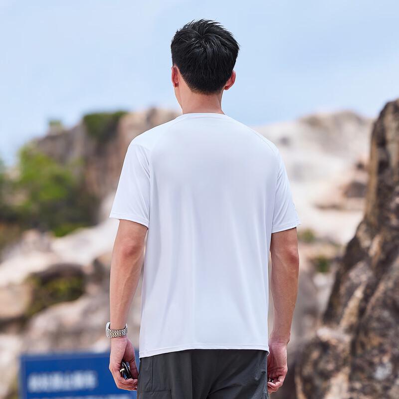 JEEP Men's Ice-Feel Breathable Short Sleeve T-Shirt