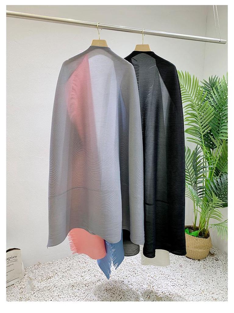 Кардиган-тренч большого размера для женщин 2024 года в стиле колор-блок с кисточками – стиль Дубая и Ближнего Востока