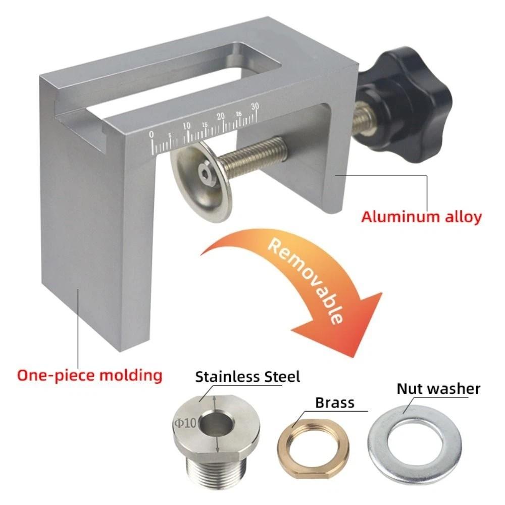 Набор кондукторов для расширения отверстий, эффективное сверление, отбойник для дверцы шкафа, домашняя мастерская