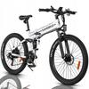 Vélo Électrique Pliant - SAMEBIKE - LO26-II - 900W - 48V - 21 Vitesses - 26 Pouces - Blanc