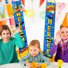 Chinco Store Hero Decorations Backdrop Porch Sign Banners Welcome Hanging Decoration for Super Fun Hero Party Wall Adornment Classroom Door Sign