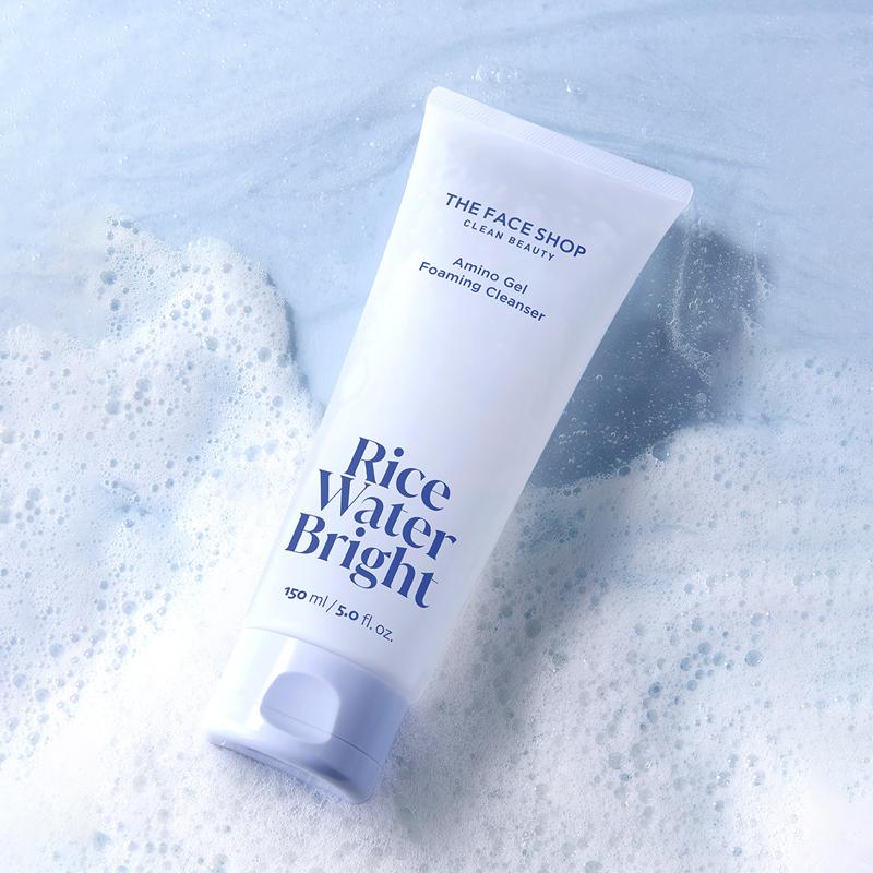 The Face Shop Рисовая Вода Bright Амино Гель Пенка для Умывания 150мл