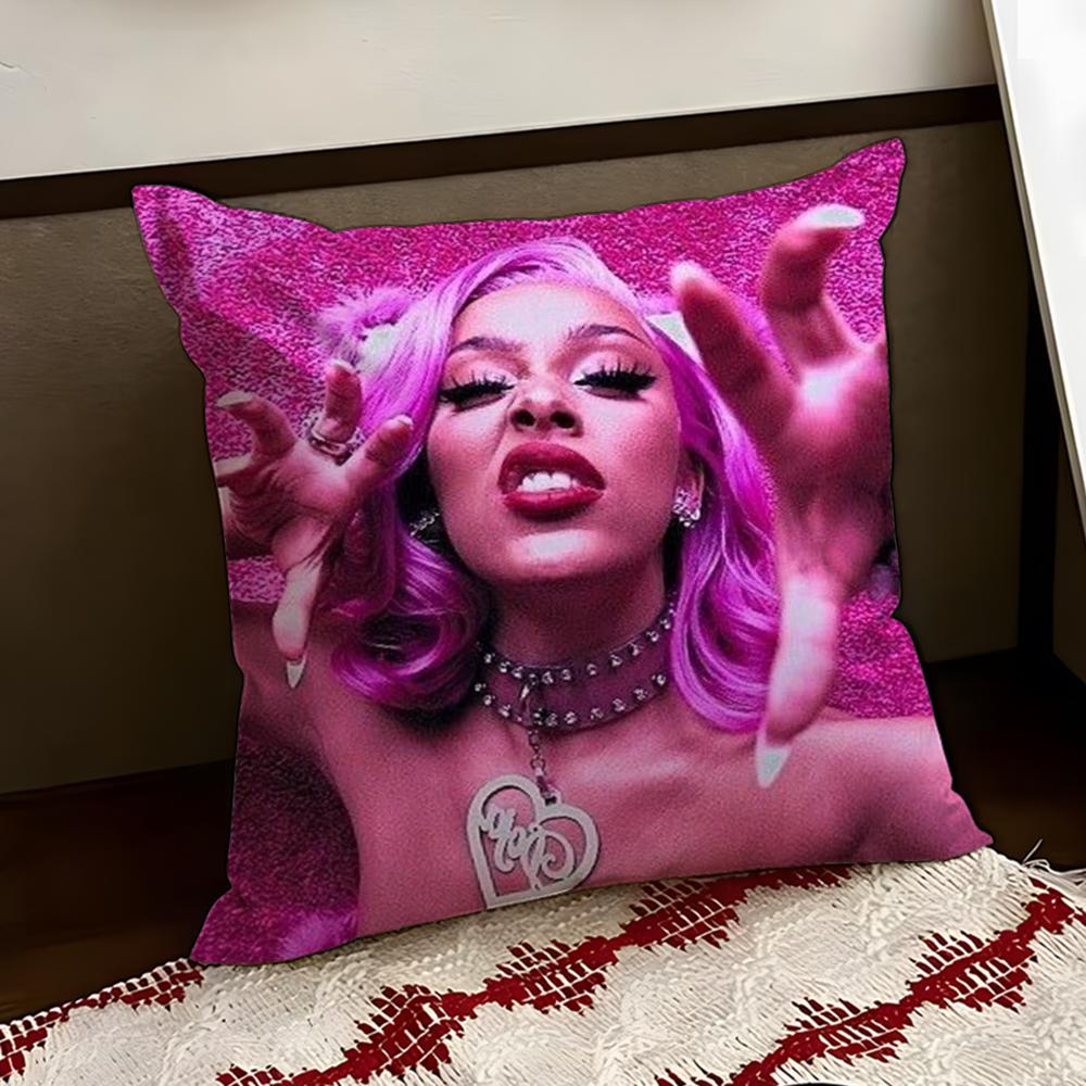 Singer DDoja CatS Cushion Cover Reversible Soft Durable Pillow Cover Home Car MultiScene Use for Daily Comfort