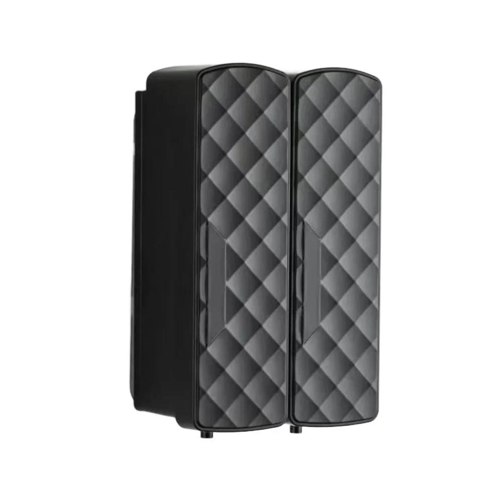 1 PC Soap Dispenser For Bathroom Parts 23*10*7cm 1500ML 3-bedroom Diamond  Wall Mounted Shampoo, Conditioner, Shower Nozzle