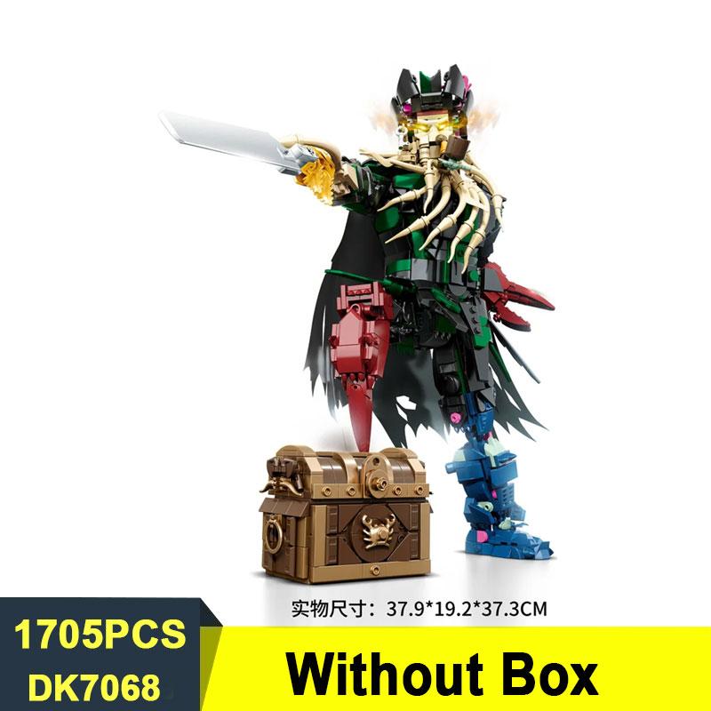 DK7068 Капитан Глубоководья 1705 шт. Модели из серии «Знаменитые фильмы» DIY Мелкоблочные строительные блоки Кирпичики MOC Технические Сборочные Игрушки