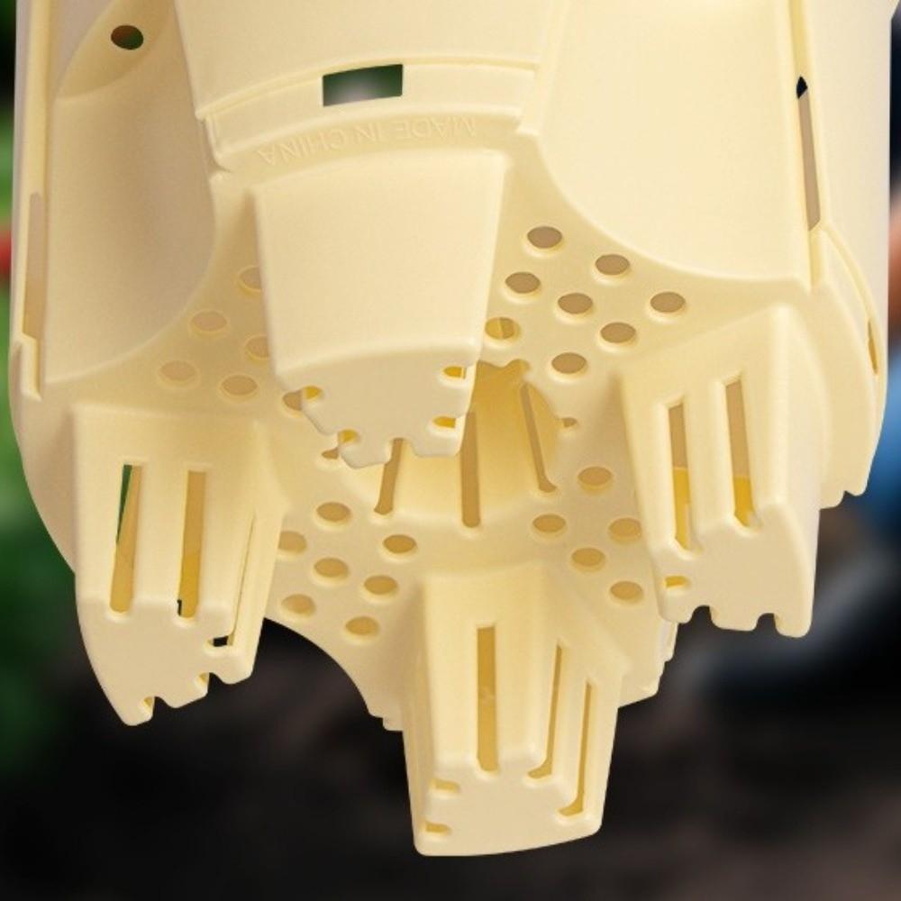 Пластиковый самовпитывающийся цветочный горшок, утолщенный, с запасом воды, гидропонный цветочный горшок, высокий, дренажные отверстия, большая вместимость