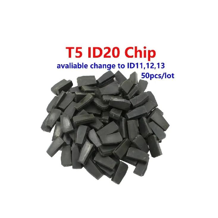 T5 CHIP ID20 hot Saleing for Car Key Locksmith Tool ID T5 Transponder Car Key Chip T5 (ID20) Ceramic Chip 3-50PCS/LOT